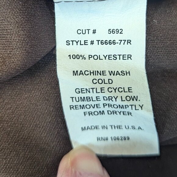 Trixxi Clothing Company Size Small Brown and Pink Floral Asymmetrical Dress - Picture 9 of 10